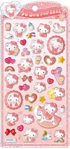 Amazon | クラックス CRUX うるちゅる ポップシール ハローキティ